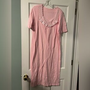 women’s cotton nightgown size m
